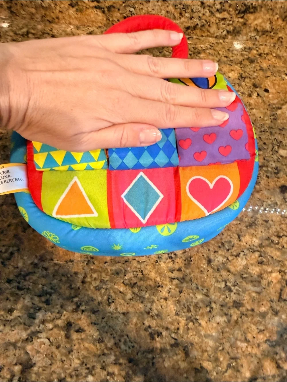 Melissa & Doug Toys Baby First Bead Maze & Shape Sorter Activity Bag